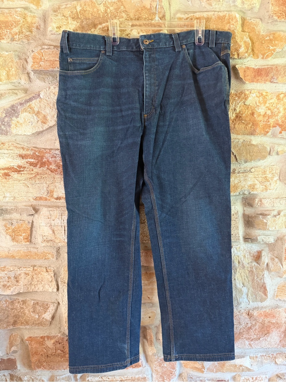 Duluth Trading Co Men's Dark Blue Relaxed Jeans